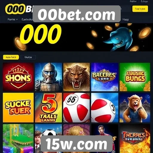 00bet.com oferece ampla variedade de jogos online