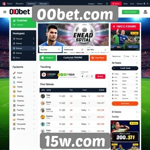 Análise da interface do usuário do 00bet.com